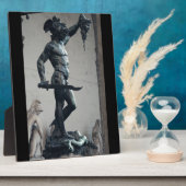 メドゥーサの頭を持つペルセウス フォトプラーク (側面)