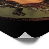 メドゥーサの頭部を有するシールド ポスター (角)