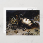 メドゥーサの頭 ポストカード (正面/裏面)