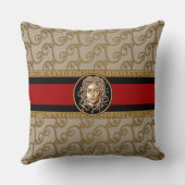 メドゥーサアイズ装飾用クッション クッション (裏面)