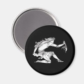 メドゥーサオーブリーベアズリー マグネット (正面/裏面)