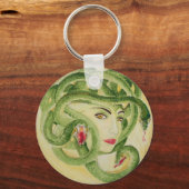 メドゥーサキーチェーン キーホルダー (正面)