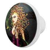 メドゥーサギリシャ神話スネークゴルゴン セラミックノブ (右)