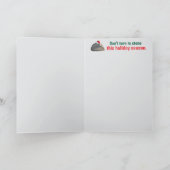 メドゥーサクリスマス シーズンカード (内部)