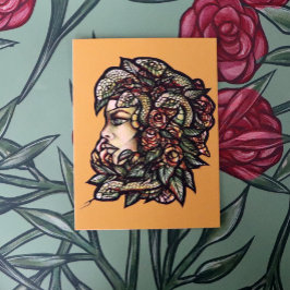 メドゥーサグリーンスゴルゴン ポストカード