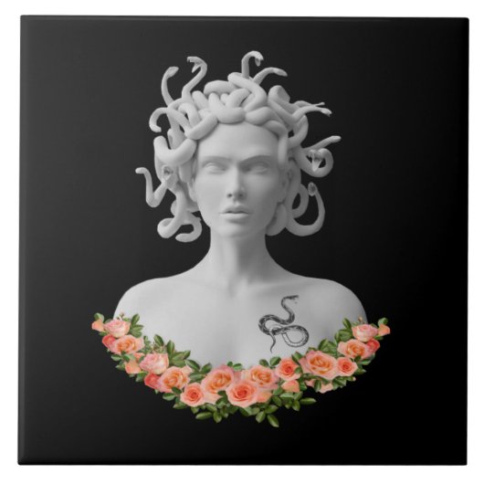 メドゥーサゴルゴン タイル (正面)