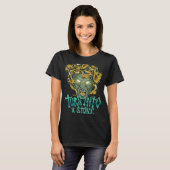 メドゥーサストーン古代ギリシャ神話 Tシャツ (正面フル)