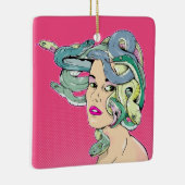 メドゥーサスネークヘア セラミックオーナメント (右)