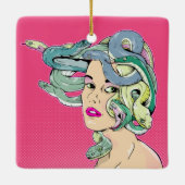 メドゥーサスネークヘア セラミックオーナメント (裏面)