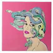 メドゥーサスネークヘア タイル (正面)