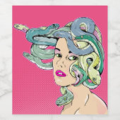 メドゥーサスネークヘア ワインラベル (シングルラベル)