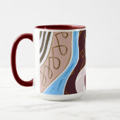 メドゥーサスネークレディ – ハーフレディーハーフレディースネーク マグカップ (左)