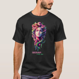 メドゥーサピクセルアート Tシャツ