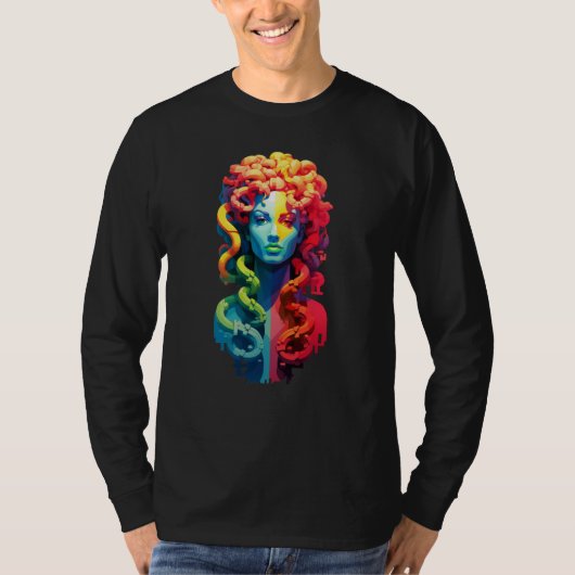 メドゥーサフルカラー Tシャツ (正面)