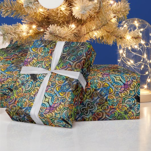 メドゥーサヘアラッピング紙 ラッピングペーパー (クリスマス)