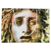 メドゥーサポートレートオブアゴルゴン ラージペーパーバッグ (裏面)