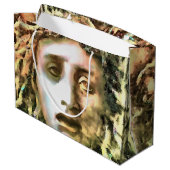 メドゥーサポートレートオブアゴルゴン ラージペーパーバッグ (裏面アングル)