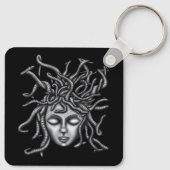 メドゥーサ像、ギリシャ彫刻、神話 キーホルダー (裏面)