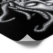 メドゥーサ像、ギリシャ彫刻、神話 ポスター (角)