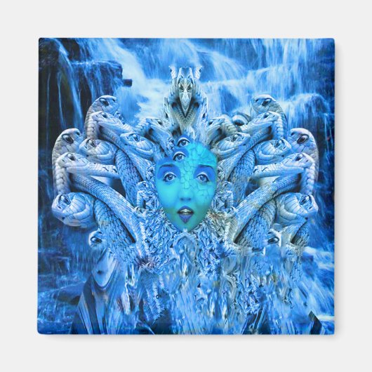 メドゥーサ変態 マグネット (正面)