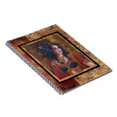 メドゥーサ女神ヘビbyルネ・ラヴォワ ノートブック (右側)