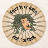 メドゥーサ岬 ラウンドペーパーコースター (正面)