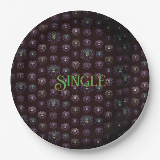 メドゥーサ紙プレート ペーパープレート (正面)