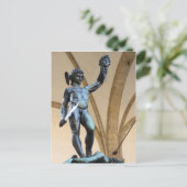 メドゥーサ頭のperseus ポストカード (スタンド正面)