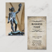 メドゥーサ頭のperseus 名刺 (正面/裏面)