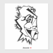 メドゥーサ4MMHeads Diecut 2025ホラー書籍Awaynowe シール (シート)