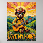 メドウのメロディー:クマのサンセットソング ポスター (正面)