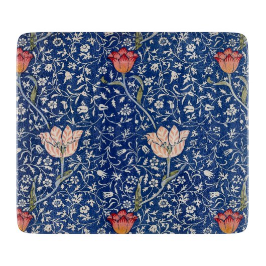 メドウェイパターン（William Morris著） カッティングボード (正面)