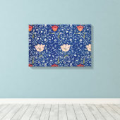 メドウェイパターン（William Morris著） キャンバスプリント (インサイチュ (ウッドフロア))