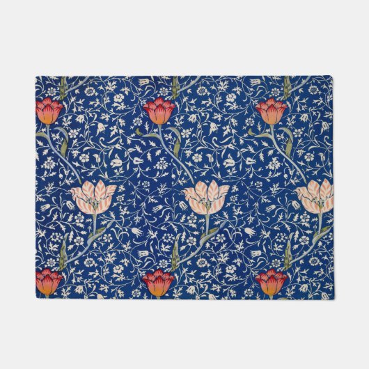 メドウェイパターン（William Morris著） ドアマット (正面)