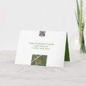 メドウォークドラゴンフライ記念日ハニーカード カード (裏面)