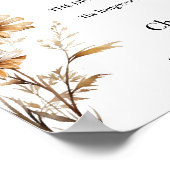 メドウオープンバー結婚ズ飲料バー標識 ポスター (角)