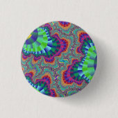 メドウグリーンギア 缶バッジ (正面)