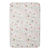 メドウコテージカントリープリント バスマット (正面縦)