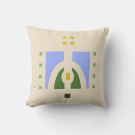 メドウステンシルデザイン クッション