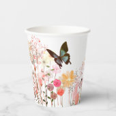 メドウズバタフライ 紙コップ (正面)