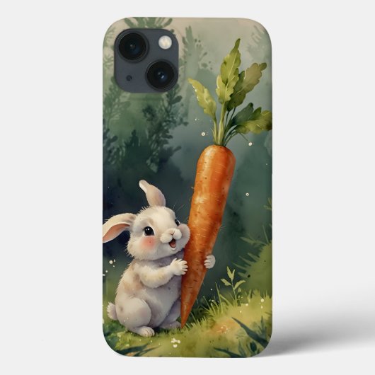 メドウバニードリーム: ふんわりとした携帯ケース Case-Mate iPhoneケース (裏面)
