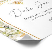 メドウビーデート夜のアイディア。日付jarブライダル ポスター (角)