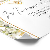 メドウビーフローラミモサバーポスター ポスター (角)