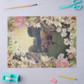 メドウフラワージャージュカウズ 薄葉紙 (クラフト)