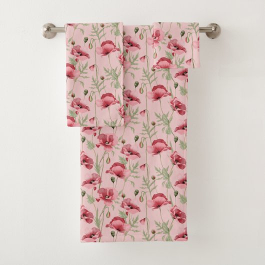 メドウフラワーズプリントカントリーハウス バスタオルセット (インサイチュ)