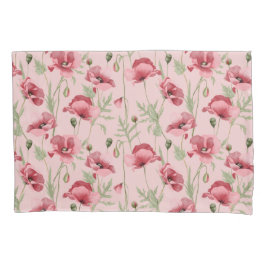 メドウフラワーズプリントカントリーハウス 枕カバー