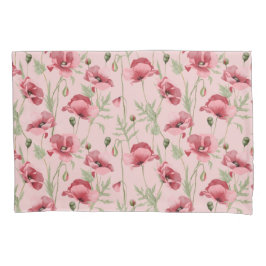 メドウフラワーズプリントカントリーハウス 枕カバー