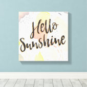 メドウブリーズII | Hello Sunshine キャンバスプリント (インサイチュ (ウッドフロア))