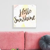 メドウブリーズII | Hello Sunshine キャンバスプリント (インサイチュ (リビング))