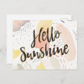 メドウブリーズII | Hello Sunshine ポストカード (正面/裏面)